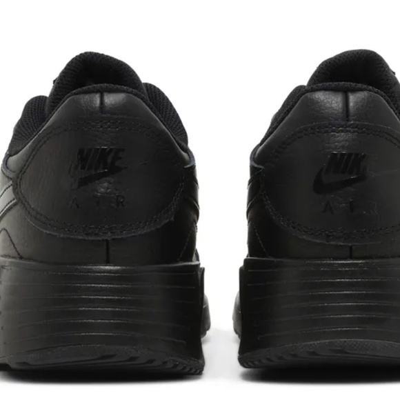 Nike Air Max SC triple black ALL LEATHER * fairly rare - Picture 15 of 16